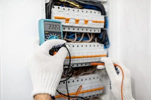 electrician anaheim california testing electrical panel